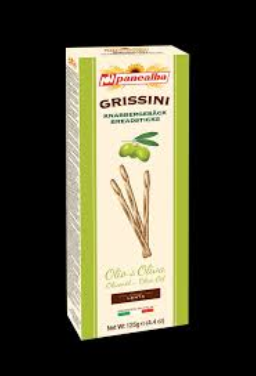 PANEALBA GRISSINI BREADSTICK OLIVE OIL 125G